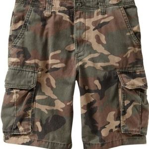 Old Navy Camouflage Broken-In Cargo Shorts
